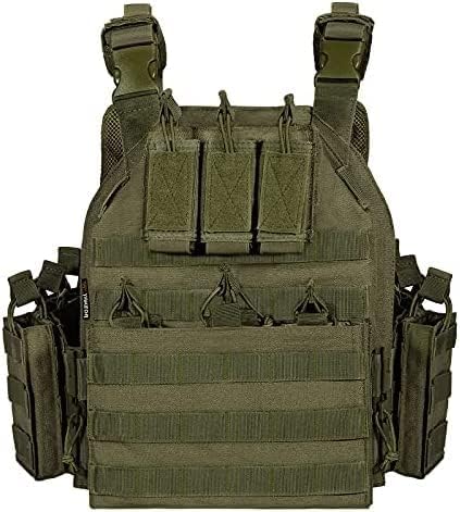 Strike Face Plattenträger Chest Rig Taktische Weste Grün