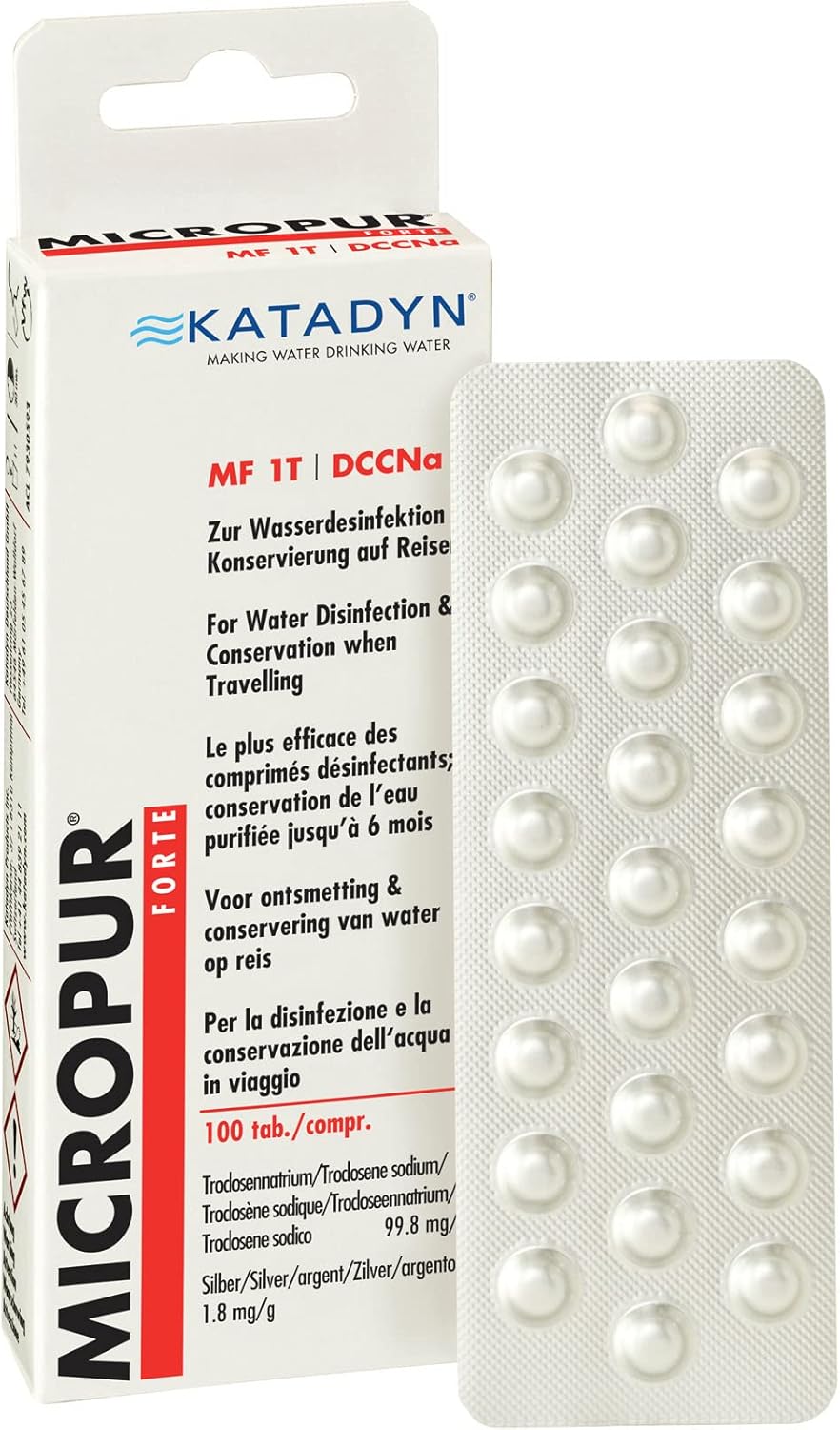 Katadyn Micropur Forte MF 1T (100 Tabletten)
