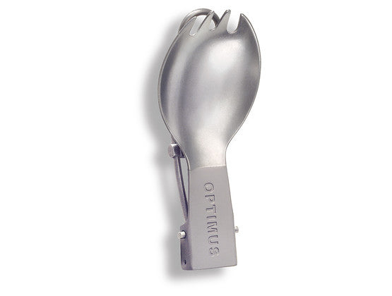 Optimus Titanium Spork Göffel - Faltbares Besteck für Outdoor-Abenteuer